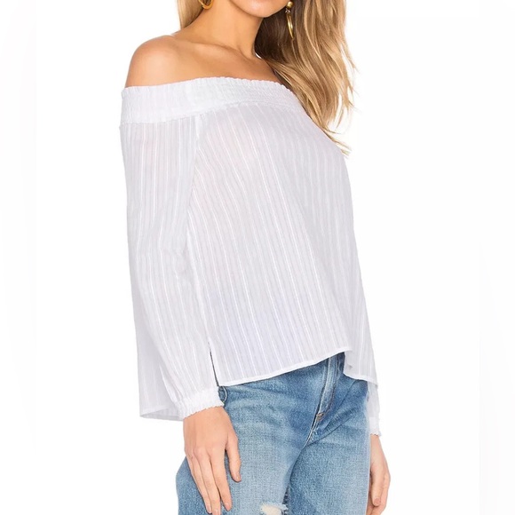 RAG & BONE DREW OFF SHOULDER TOP - Picture 4 of 15